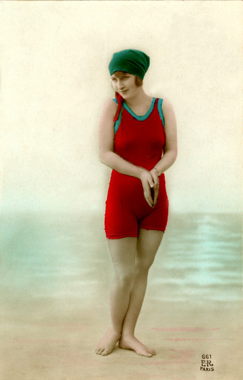 Woman in Swimsuits, c. early 1900s by Alec Hunter