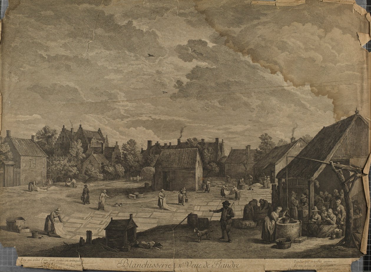 Laundry, Tenth View of Flanders by Unidentified