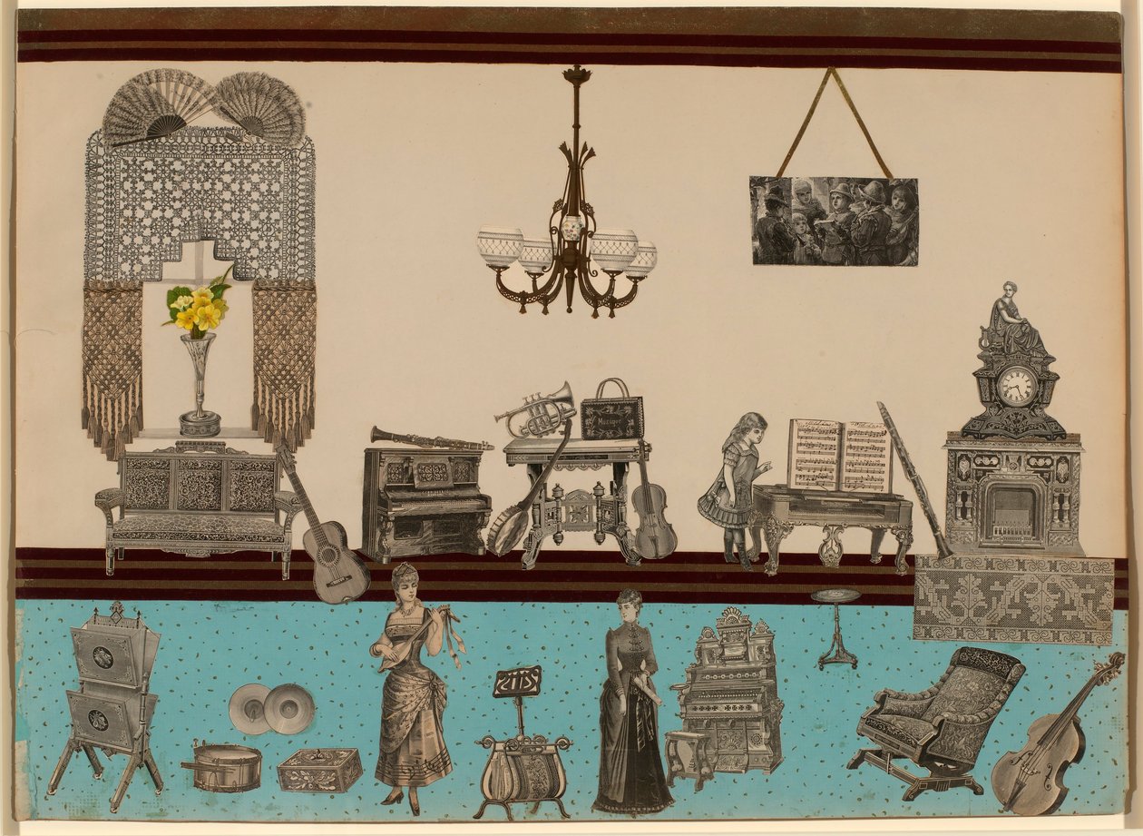 Untitled (Victorian Collage) by Unidentified