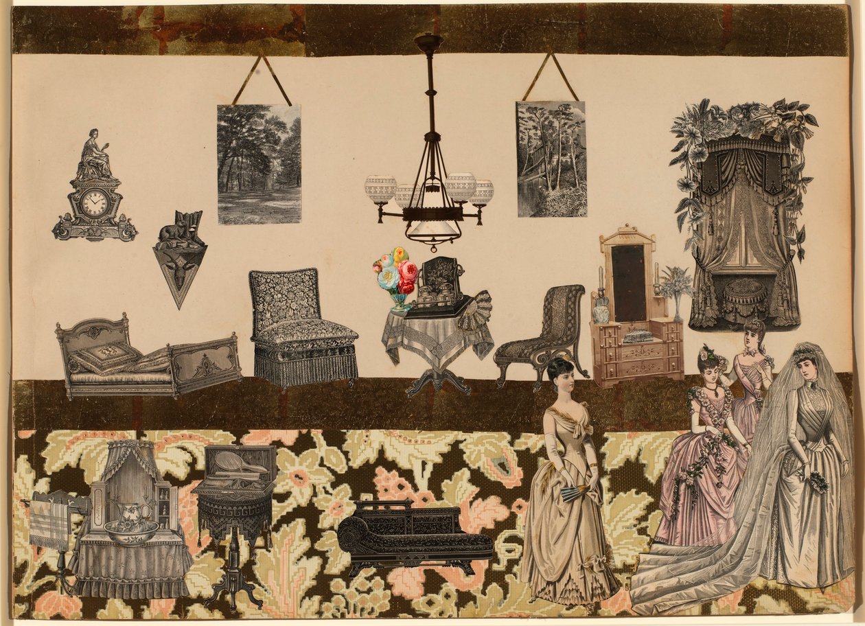 Untitled (Victorian Collage) by Unidentified