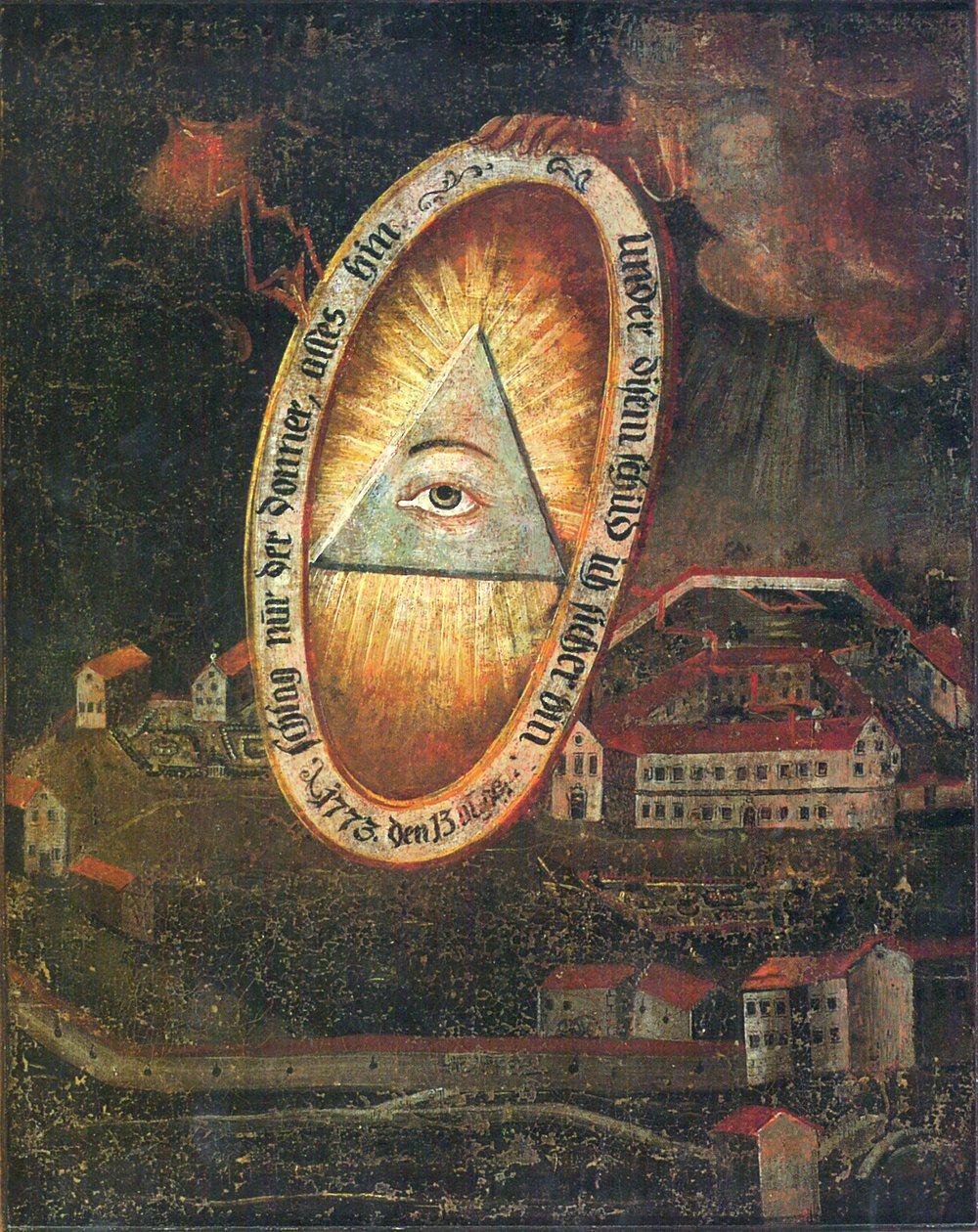 Baindt Abbey under the Protection of the Holy Trinity by Unknown