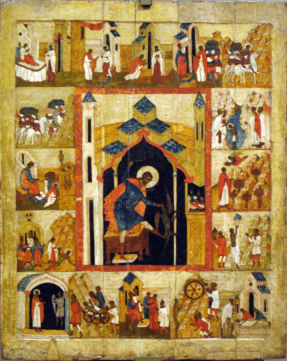 St. Nicetas the Exorcist with the Scenes of His Life by Unknown