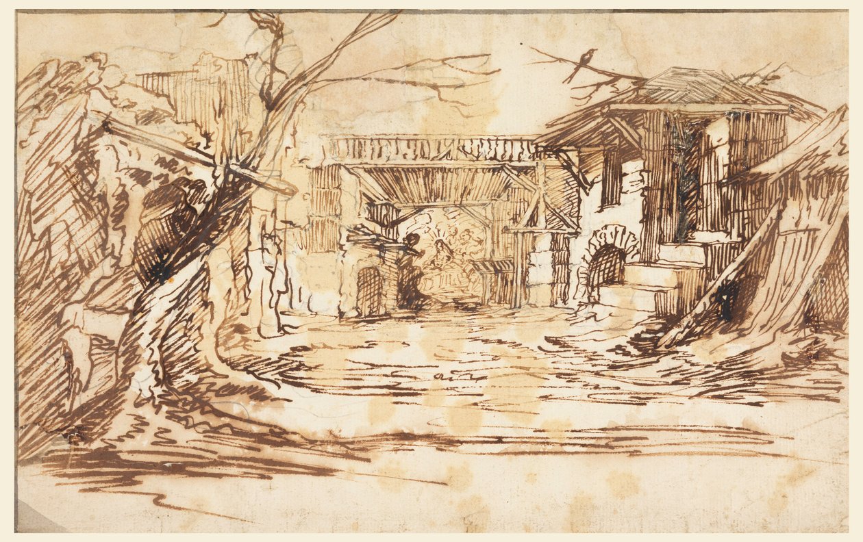 Set for a Christmas Crèche by Unknown