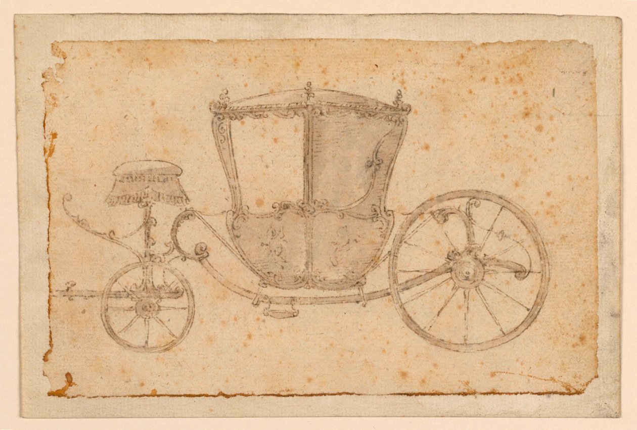 Study of a Coach by Unknown