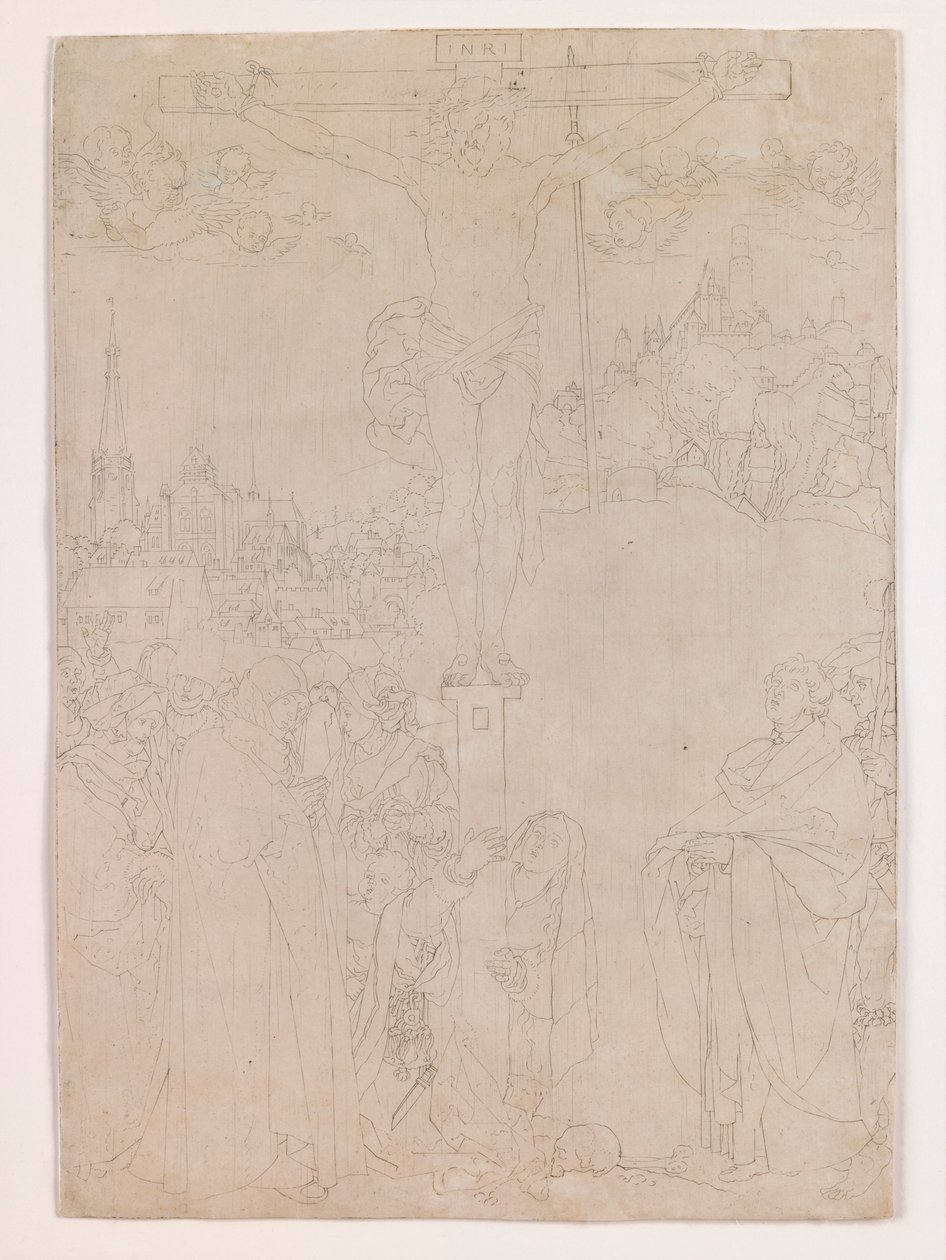 The Large Crucifixion by Unknown
