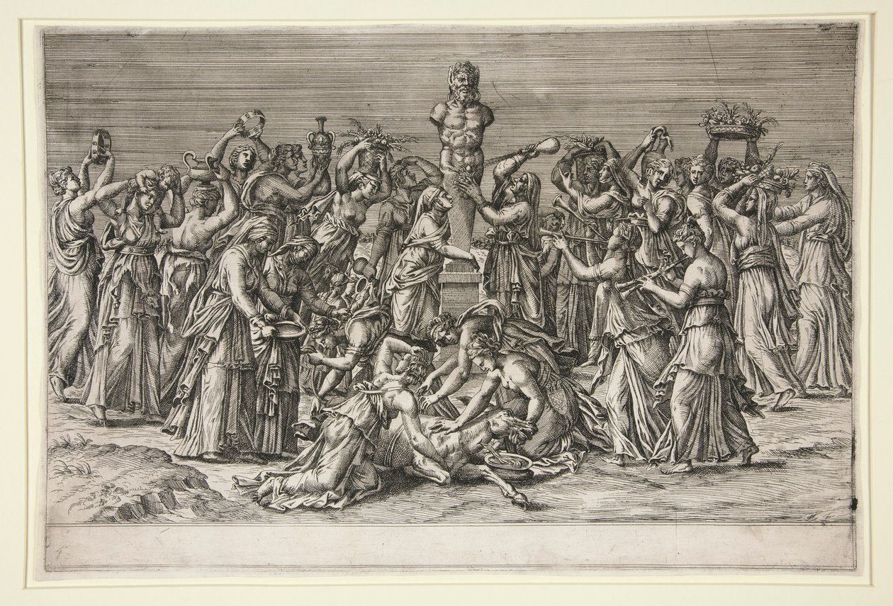 The Sacrifice to Priapus by Unknown
