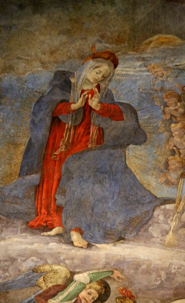 The Virgin Mary at the Assumption by Unknown