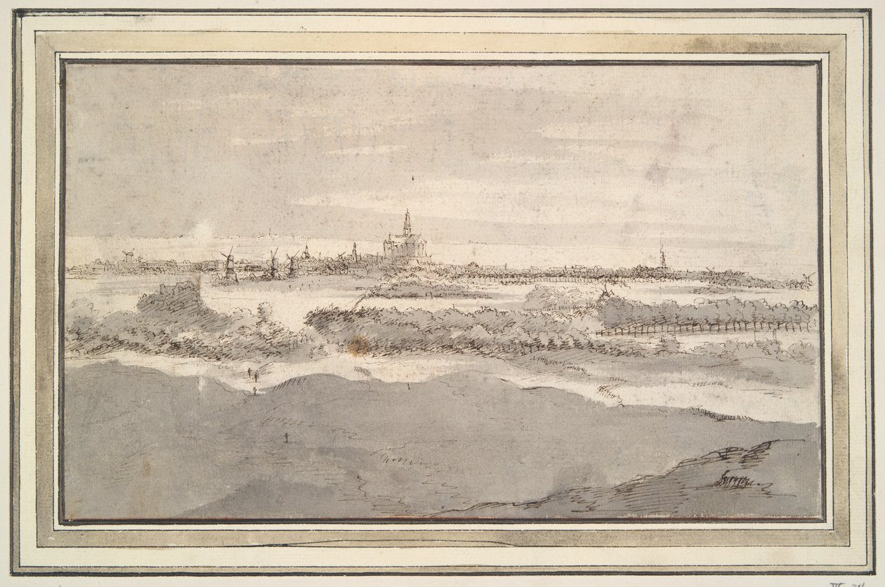 View of Haarlem from the Northwest by Unknown