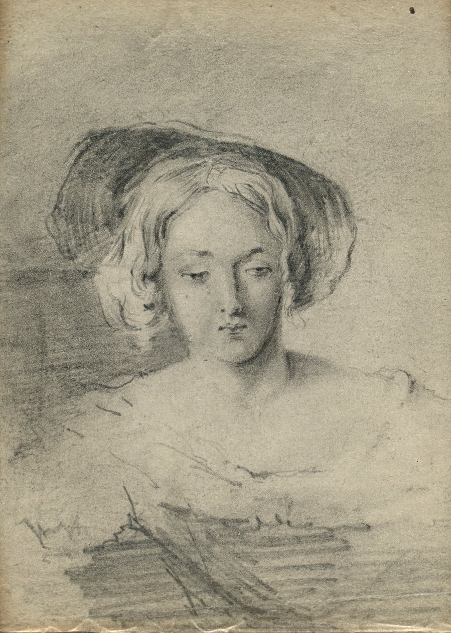 Woman in a Hat by Unknown