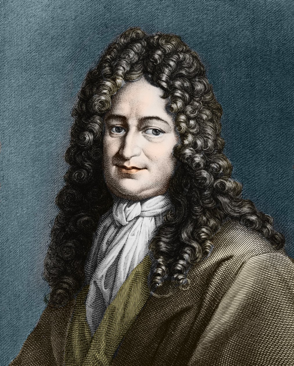 Gottfried Wilhelm von Leibniz (1646-1716), German philosopher by Unknown artist