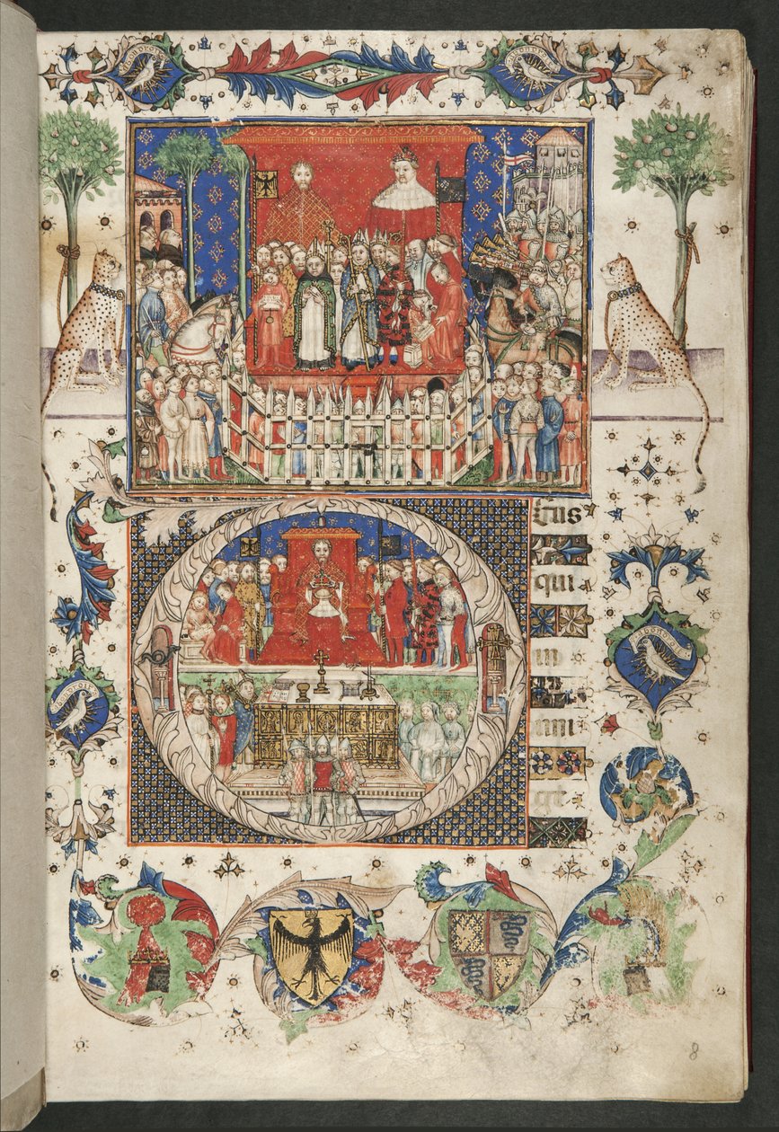 Missal of Gian Galeazzo Visconti, page 8 by Unknown