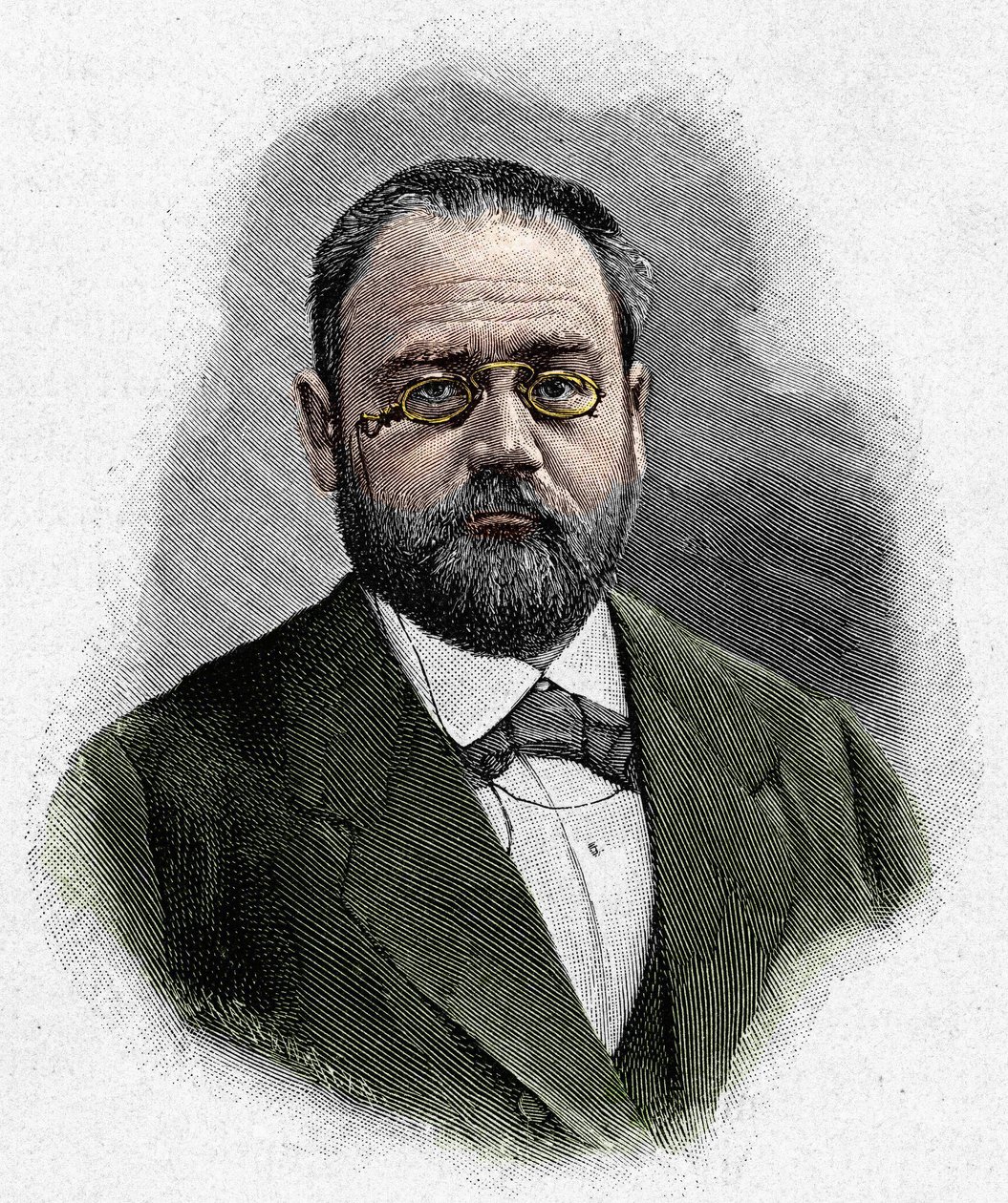 Portrait of Emile Zola by Unknown artist