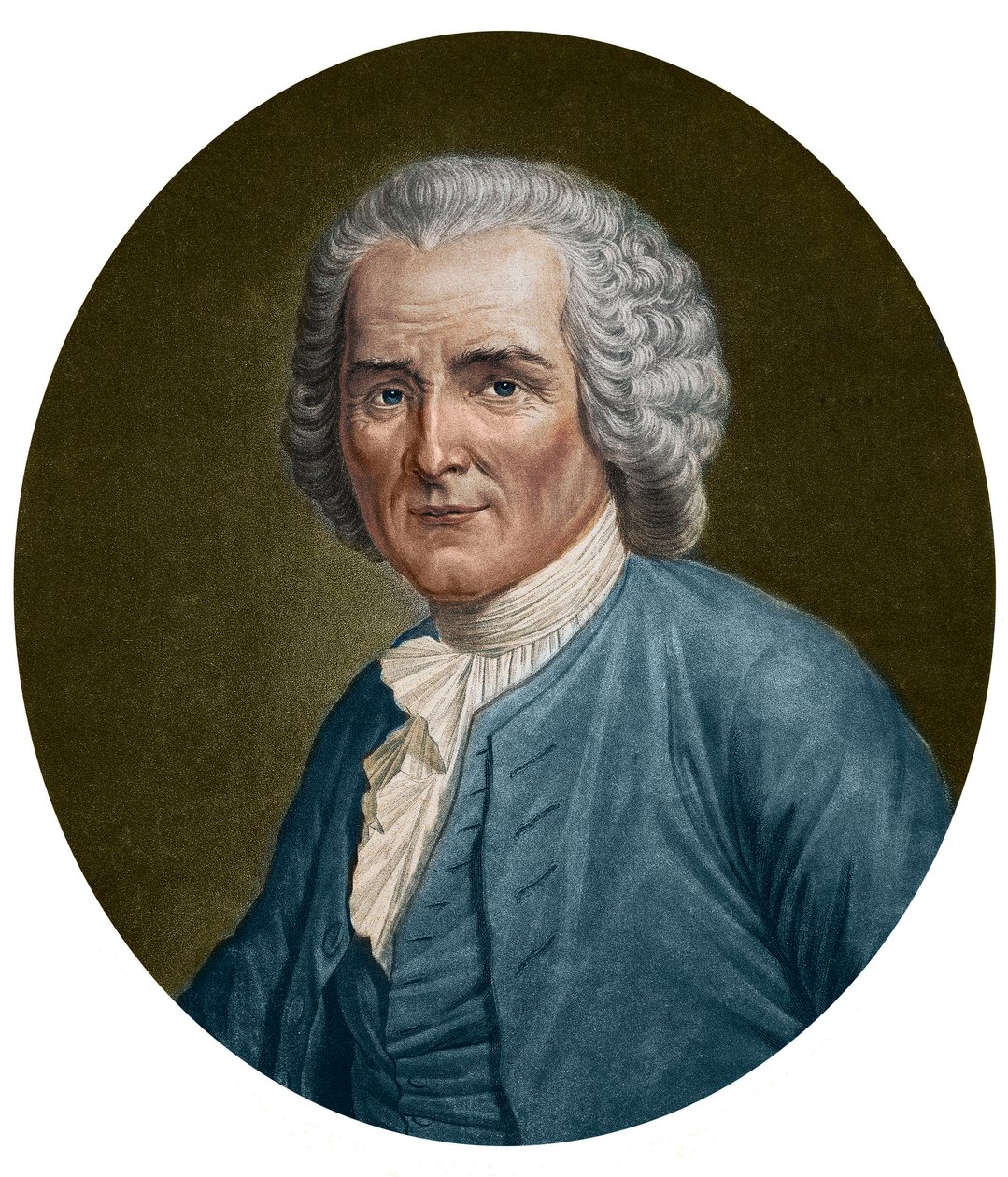 Portrait of Jean Jacques Rousseau by Unknown artist