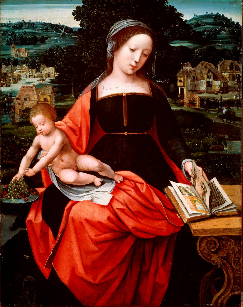 Virgin and Child by Unknown Old Master