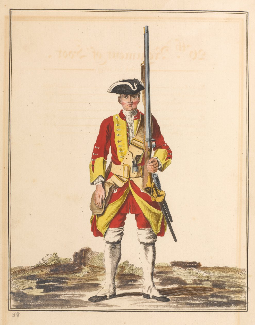 26th Regiment of Foot by Unknown artist