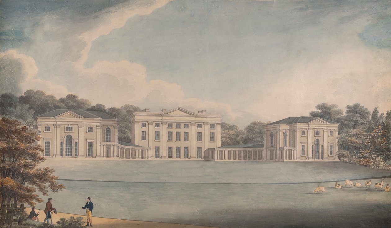 Design for Stoke Park by Unknown artist