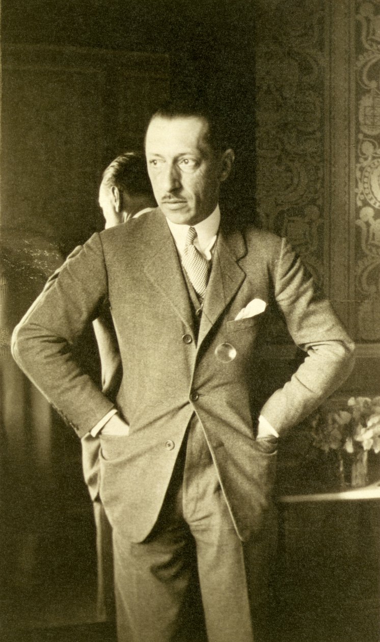 Igor Stravinsky by Unknown photographer