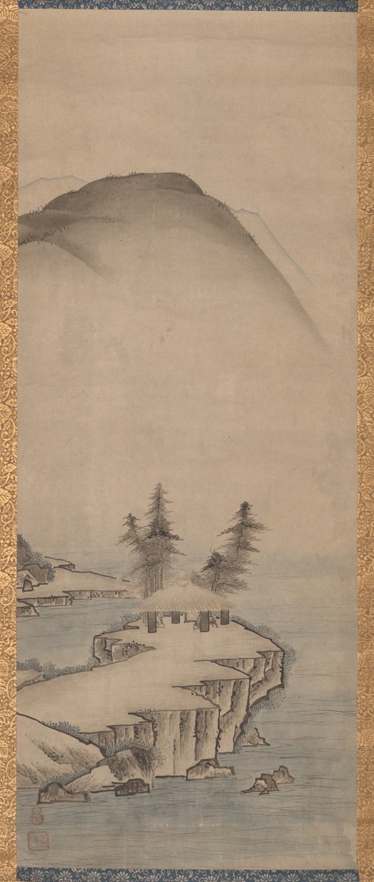 Landscapes (one of a pair) by Unkoku Toyo