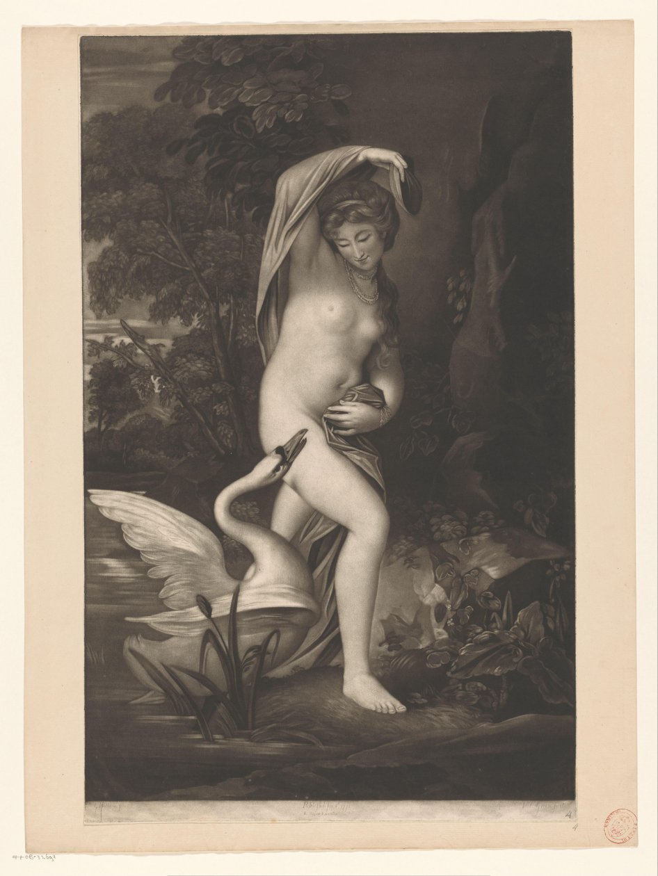 Leda and the Swan by Valentine Green