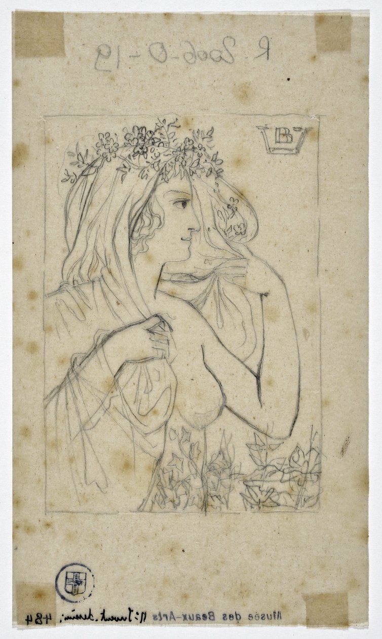 Woman Profile by Valère Bernard