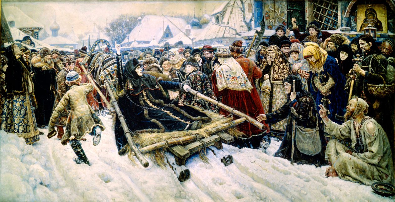 Boyarynya Morozova by Vasily Surikov