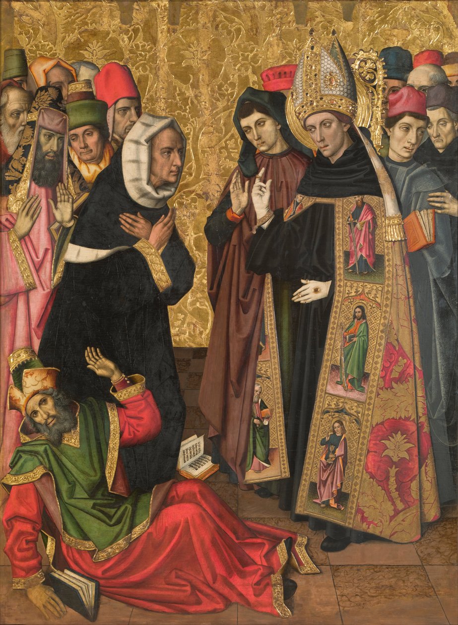 Saint Augustine Disputing with the Heretics by Vergós Family