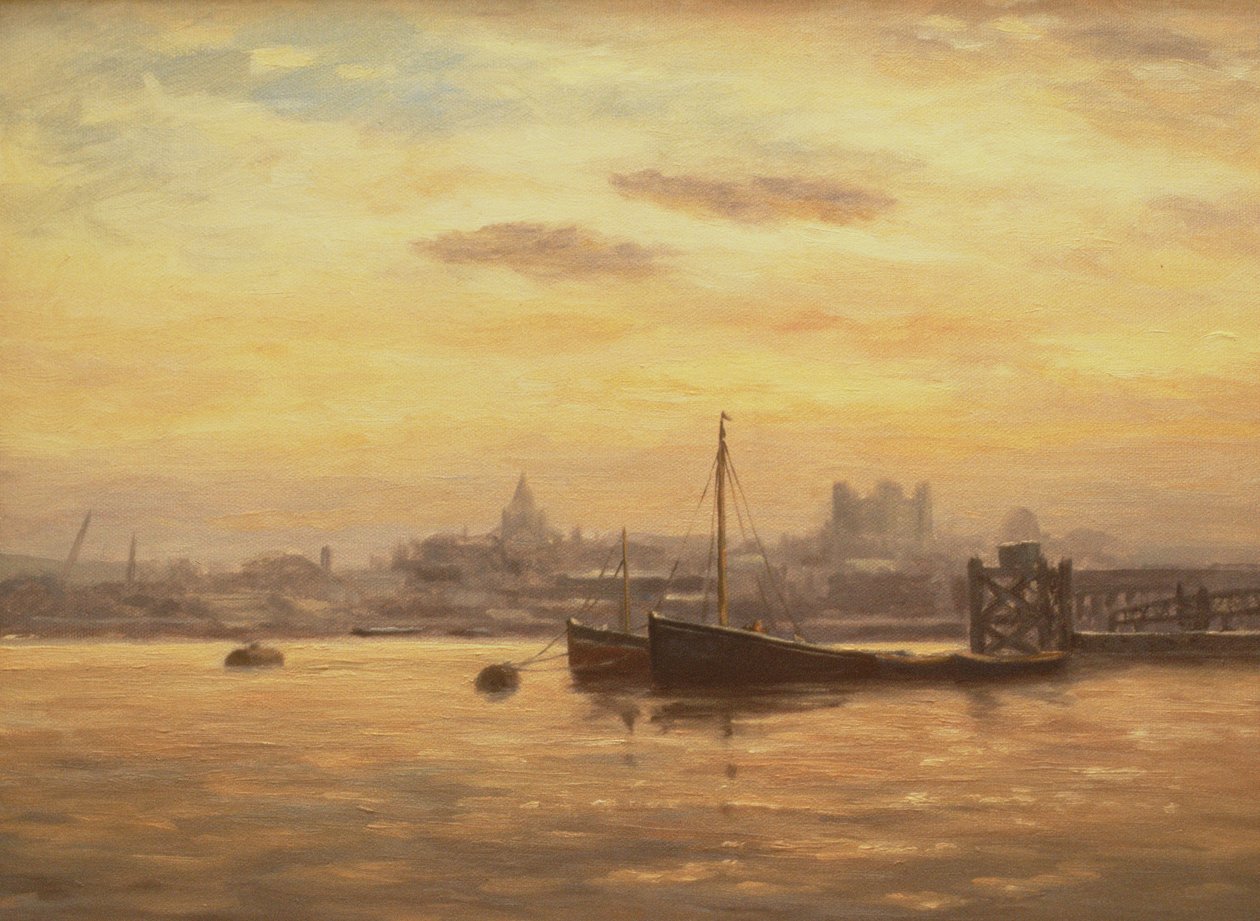 Sunset, Rochester by Vic Trevett