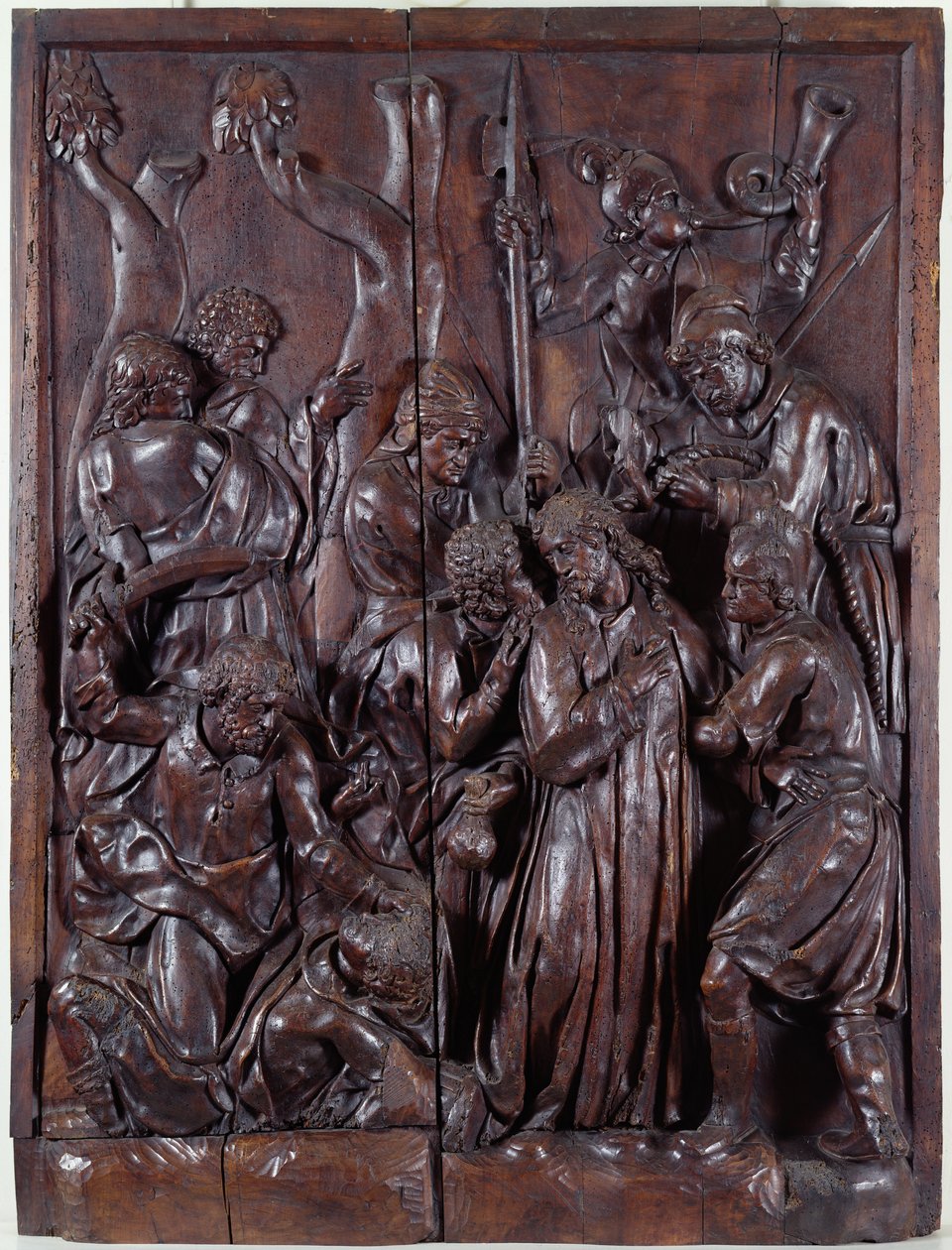 The Kiss of Judas and the Arrest of Christ by Vicente Martin Basabe