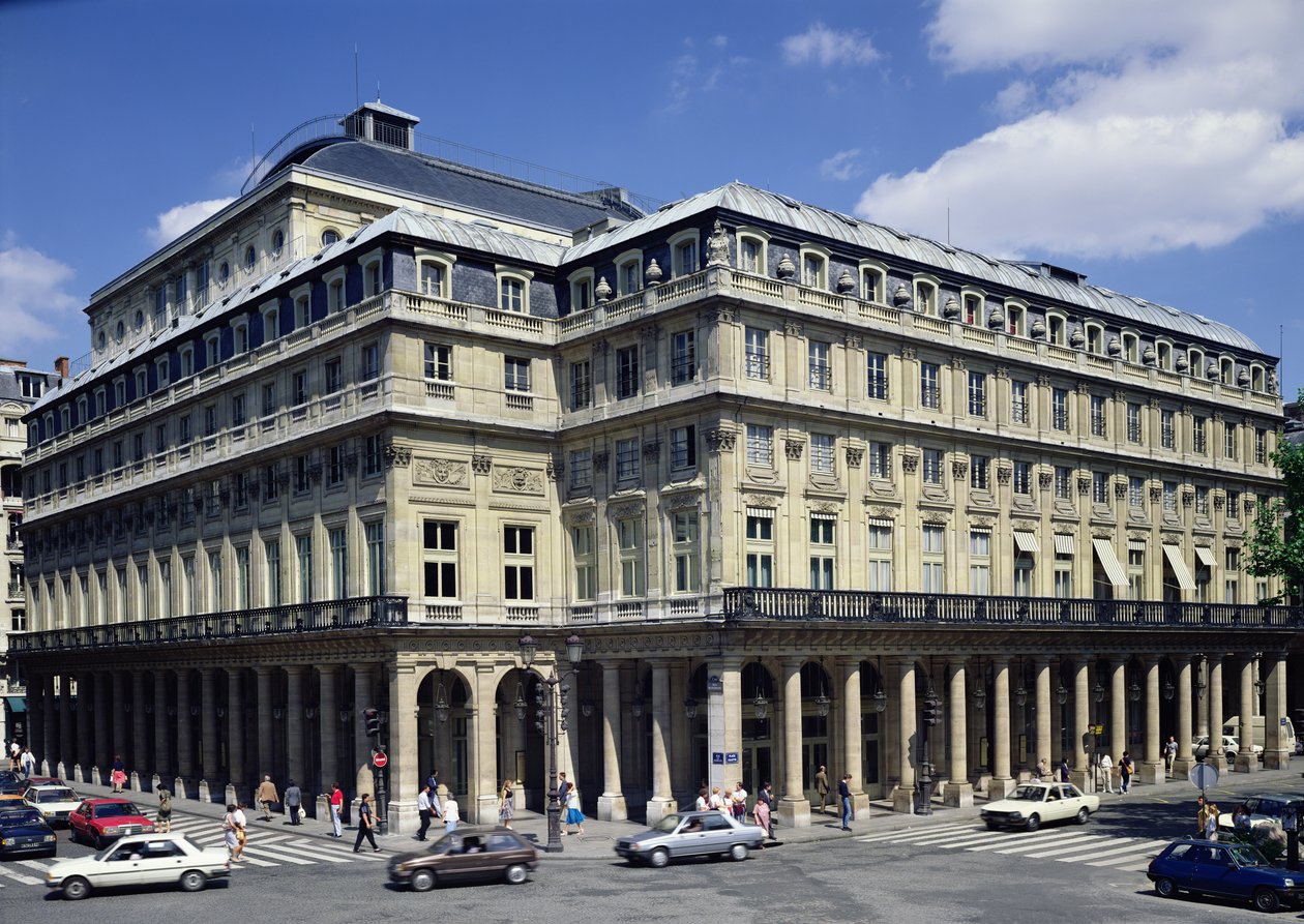 View of the Facade of the Theatre Francais by Victor Louis