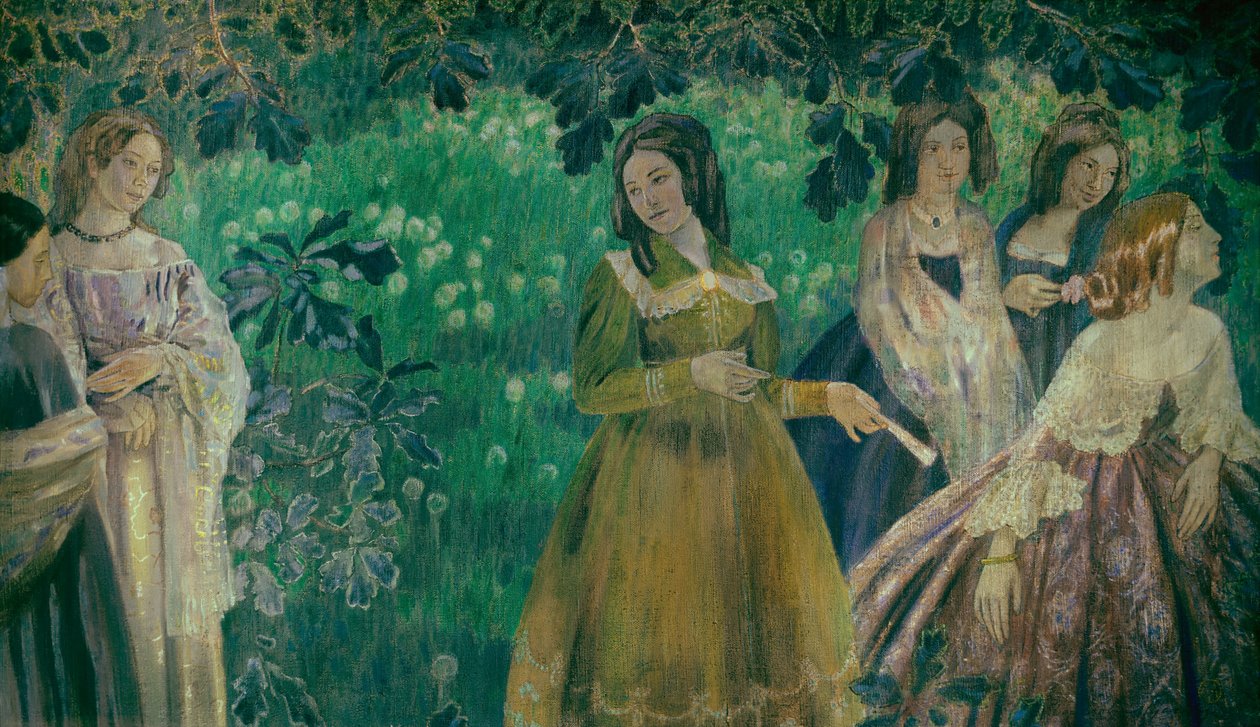 The Emerald Necklace by Viktor Borisov Musatov