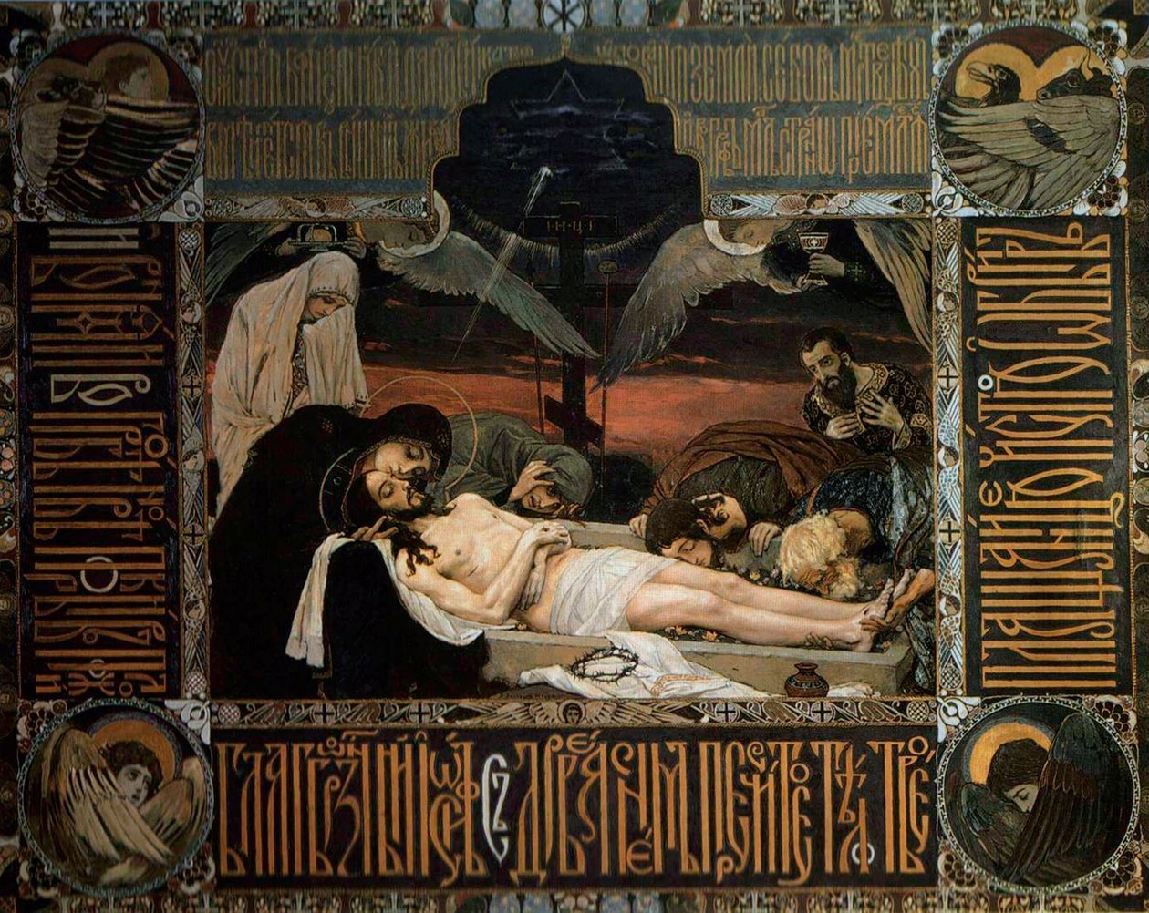 The Death Shroud by Viktor Mikhaylovich Vasnetsov