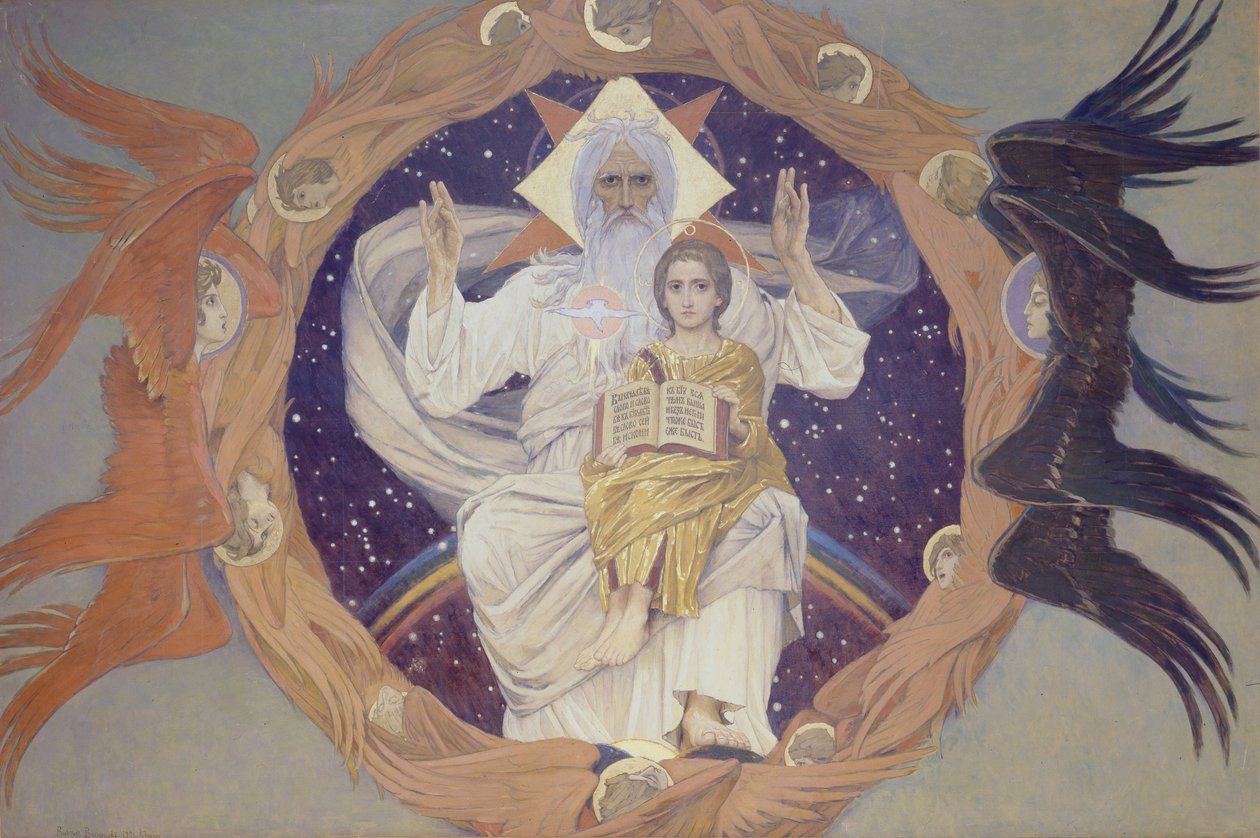 The Holy Trinity Otechestvo, 1907 by Viktor Mikhaylovich Vasnetsov