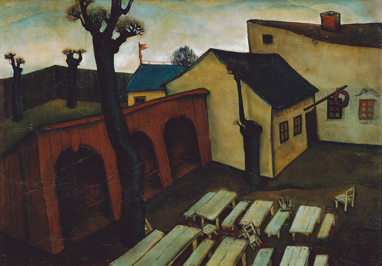 Inn in the Suburb by Viktor Planckh