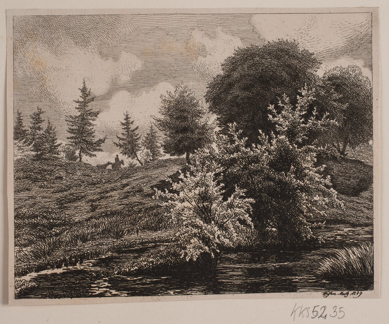 Hills by a Marsh by Vilhelm Kyhn