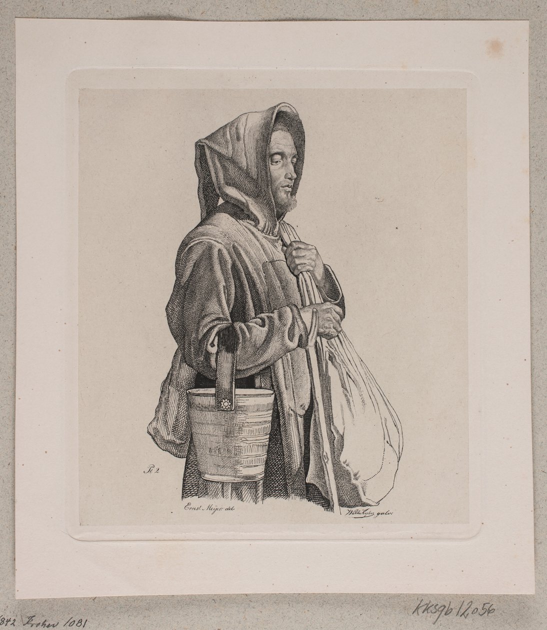A Beggar Monk by Vilhelm Kyhn
