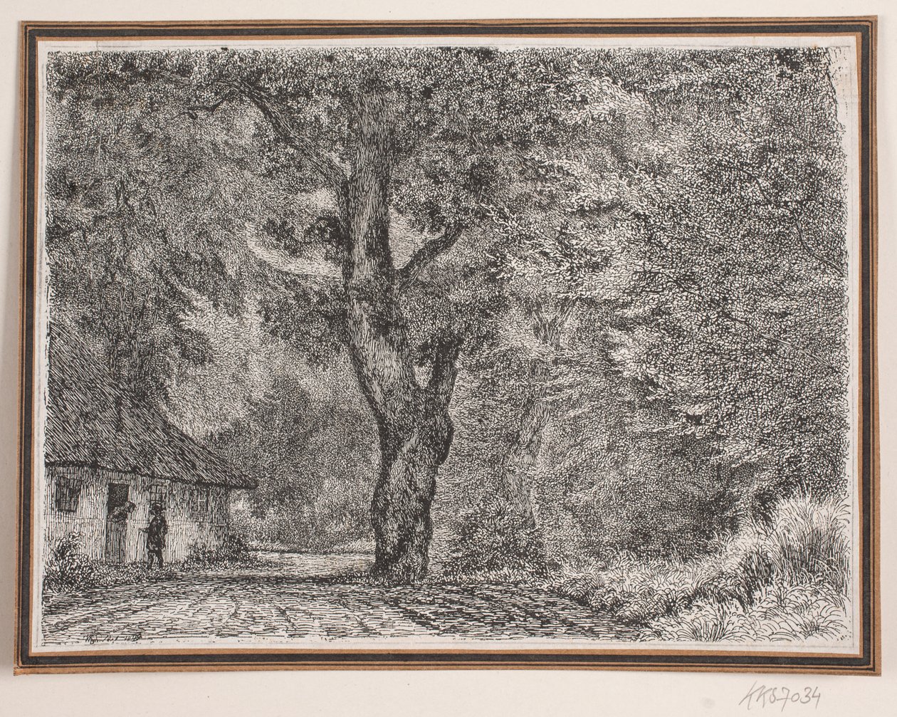 The House in the Forest by Vilhelm Kyhn