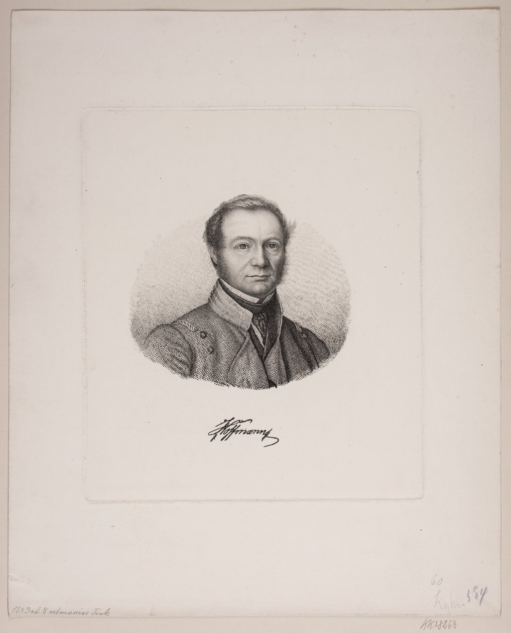 Portrait of Johan Christopher Hoffmann by Vilhelm Kyhn