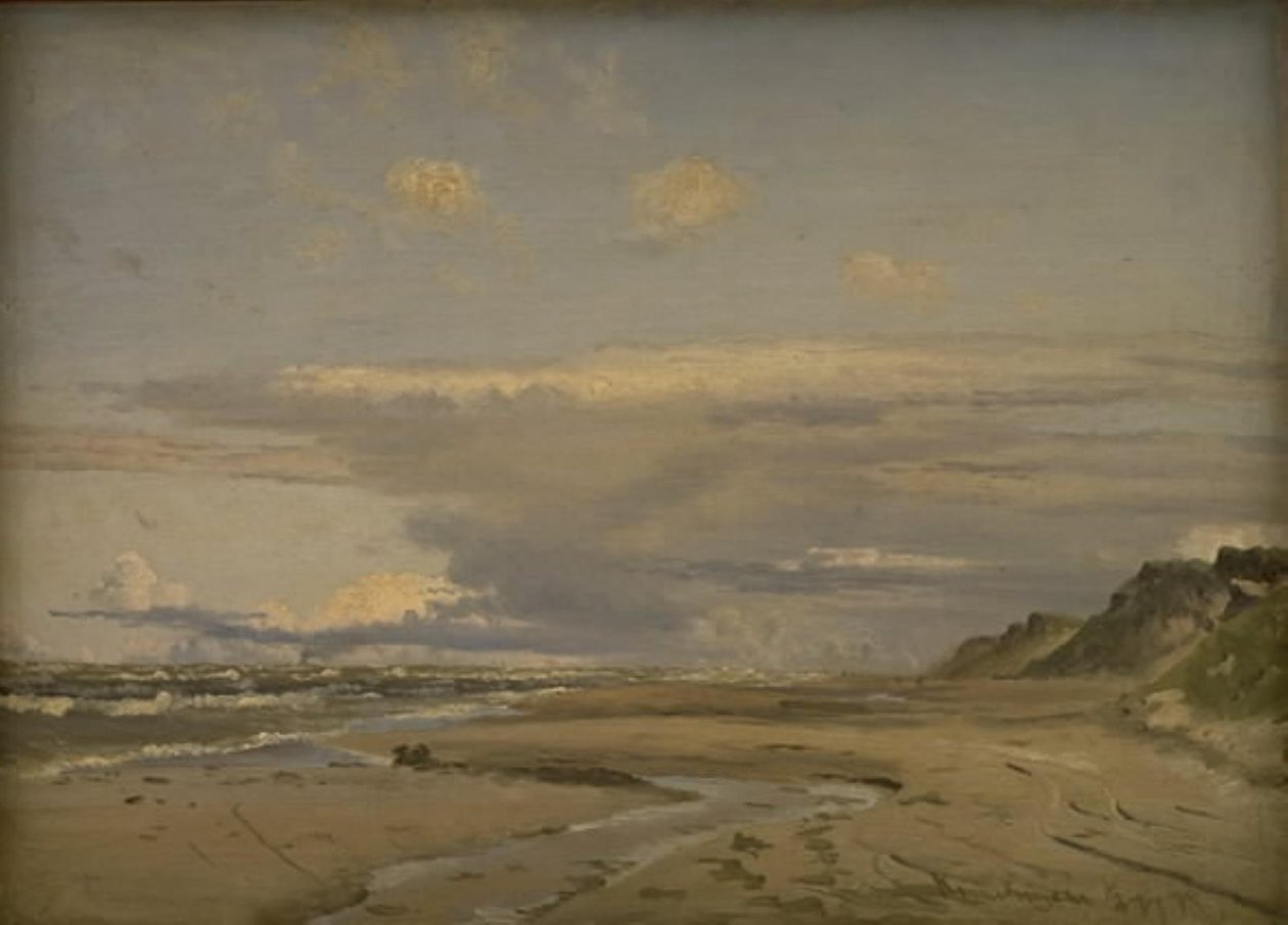 The Beach at Kandestederne, West Jutland by Vilhelm Kyhn