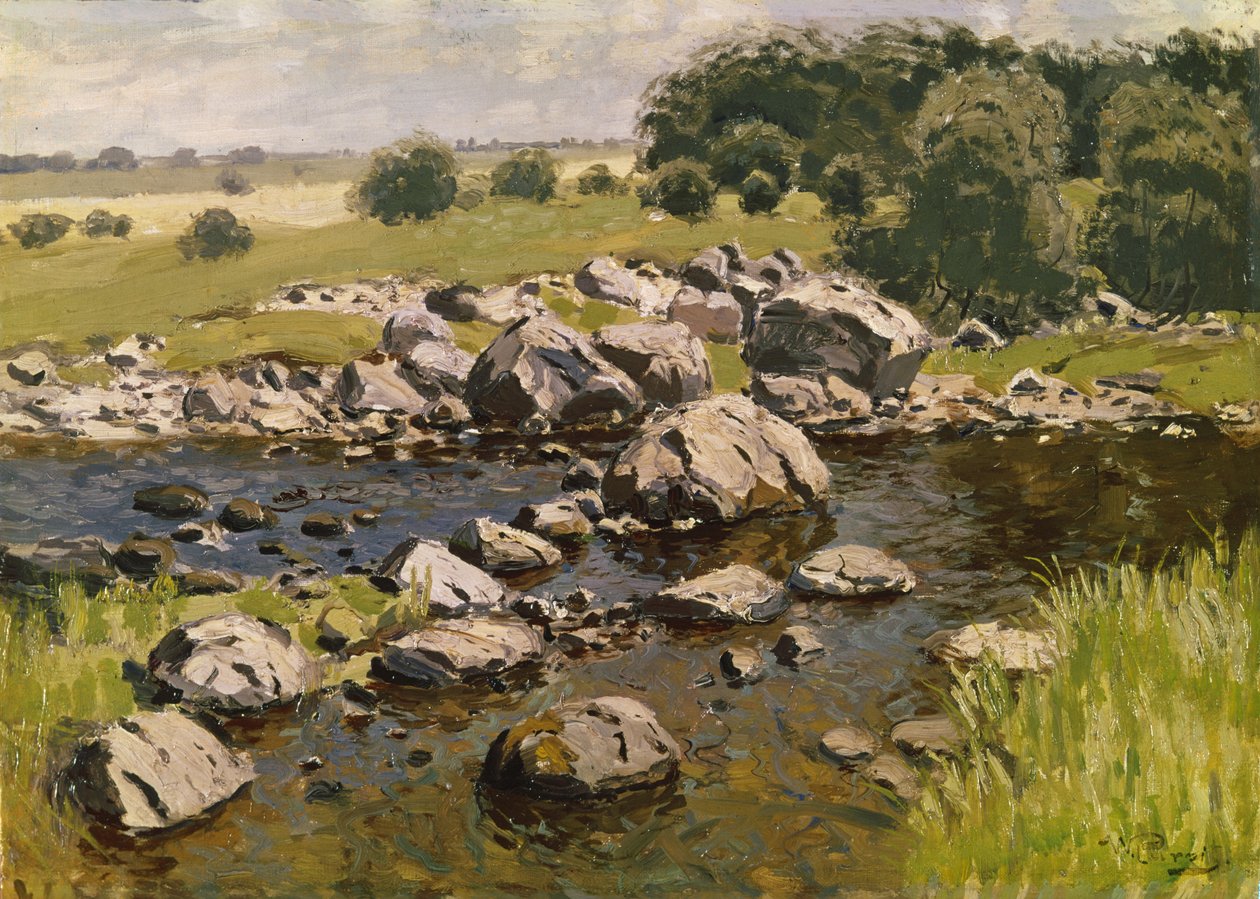 Landscape with Stones, c. 1910 by Vilhelms Purvitis