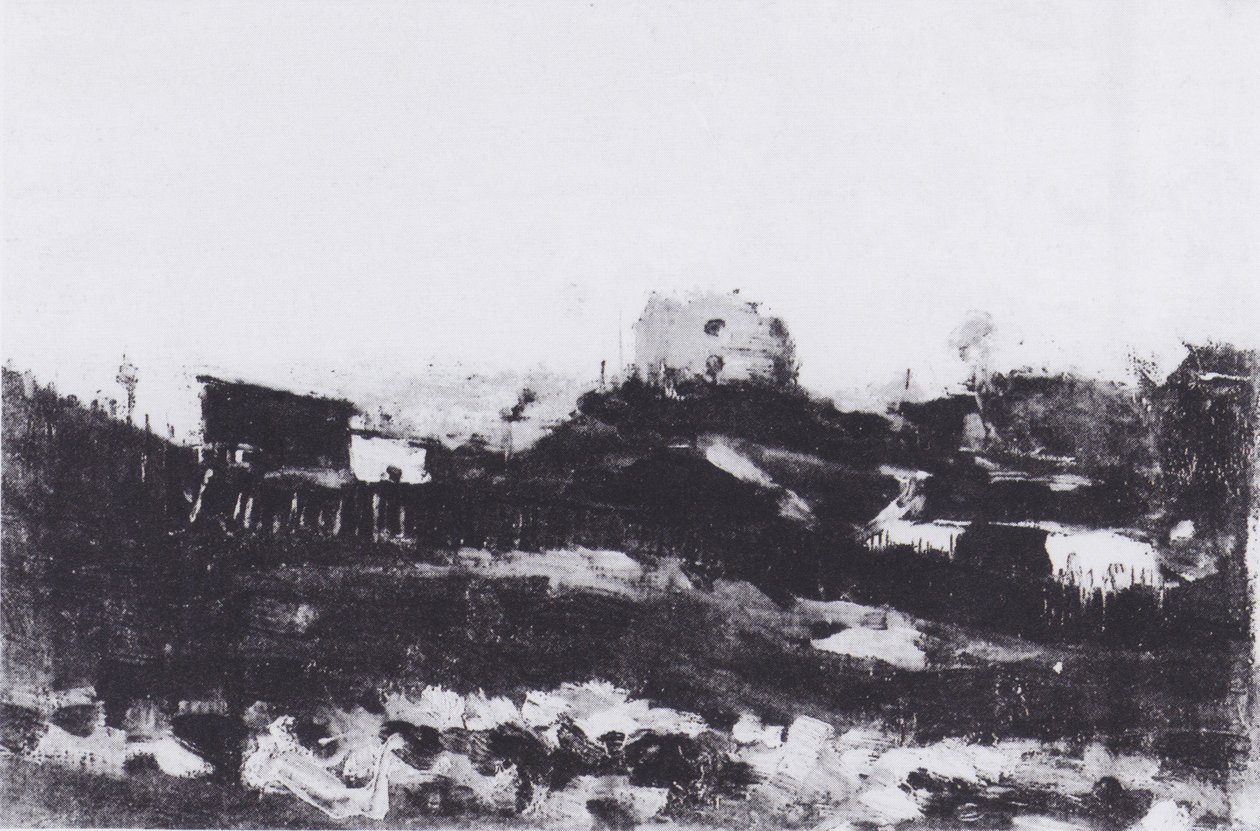 View of Montmartre with Quarry by Vincent van Gogh
