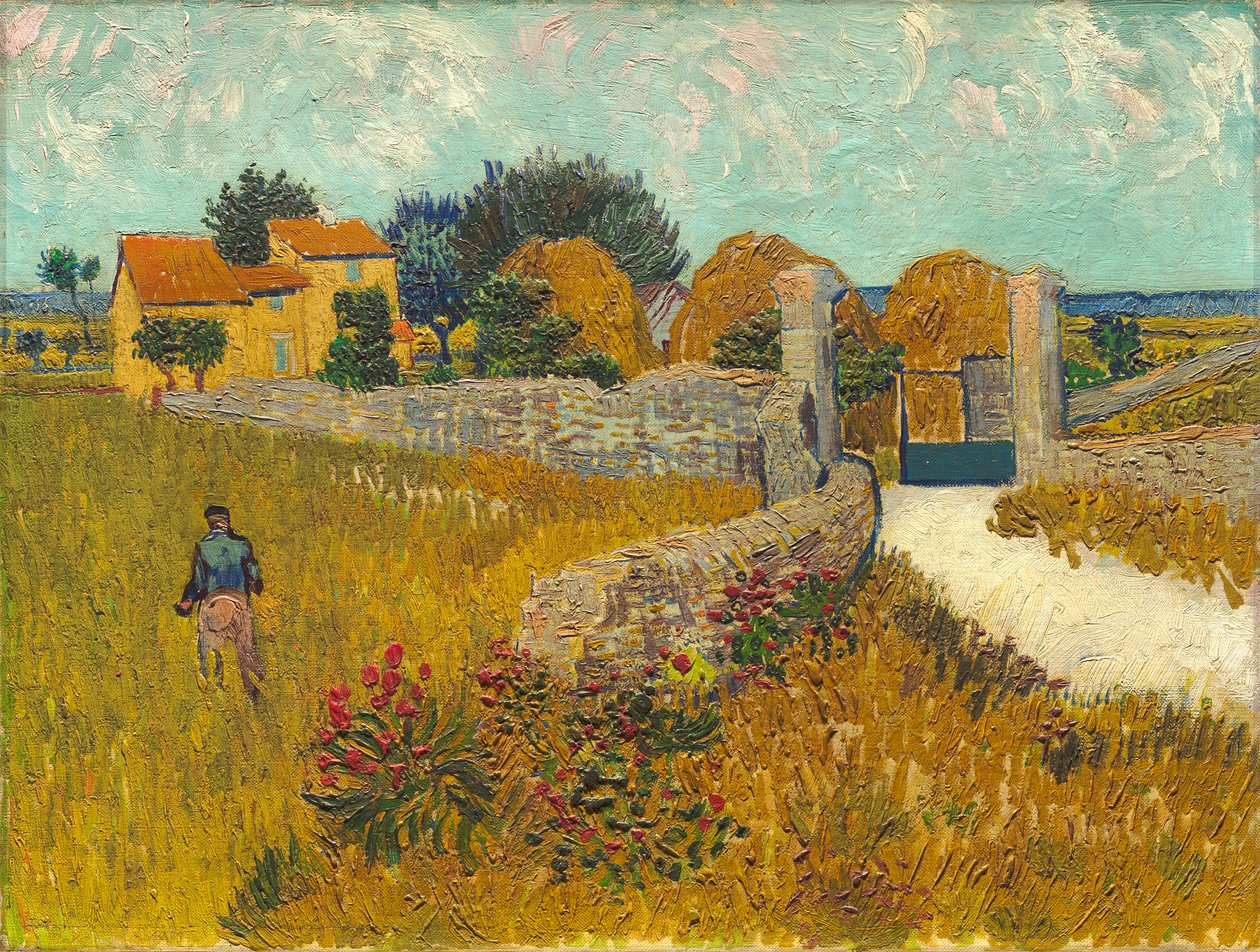 Farmhouse in Provence by Vincent van Gogh