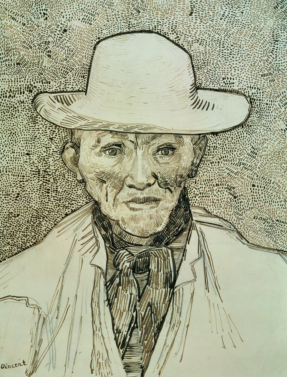 Peasant of the Camargue by Vincent van Gogh