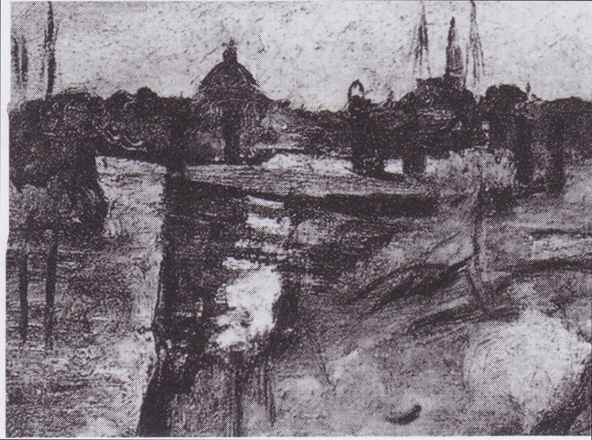 City View of Amsterdam by Vincent van Gogh