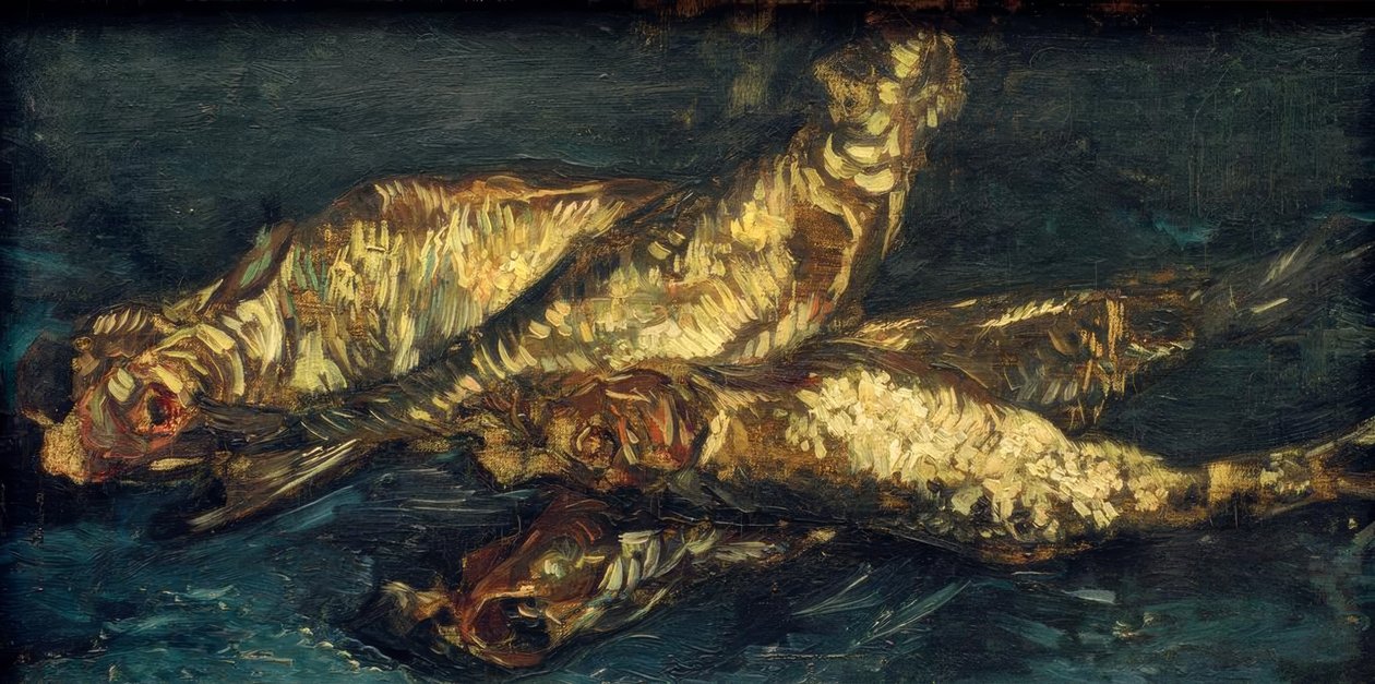 Still Life with Herrings by Vincent van Gogh