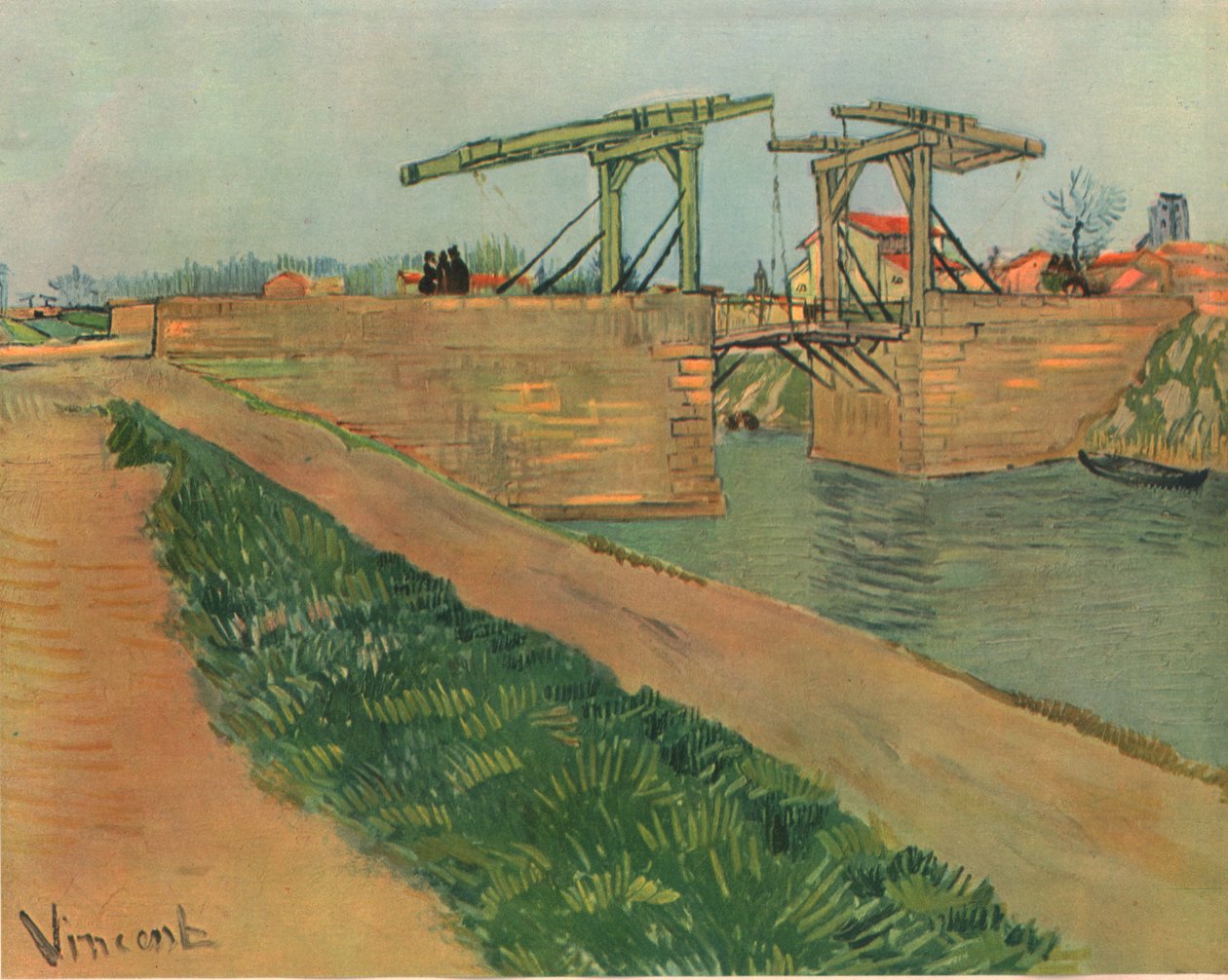 The Drawbridge, March 1888 by Vincent van Gogh