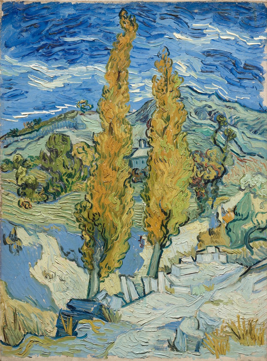 The Poplars at Saint-Rémy by Vincent van Gogh
