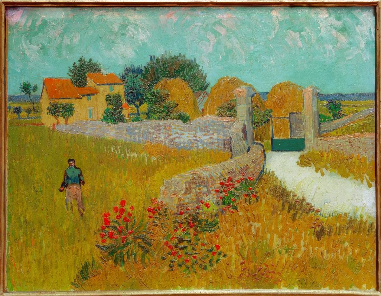 A Farmhouse in Provence by Vincent van Gogh