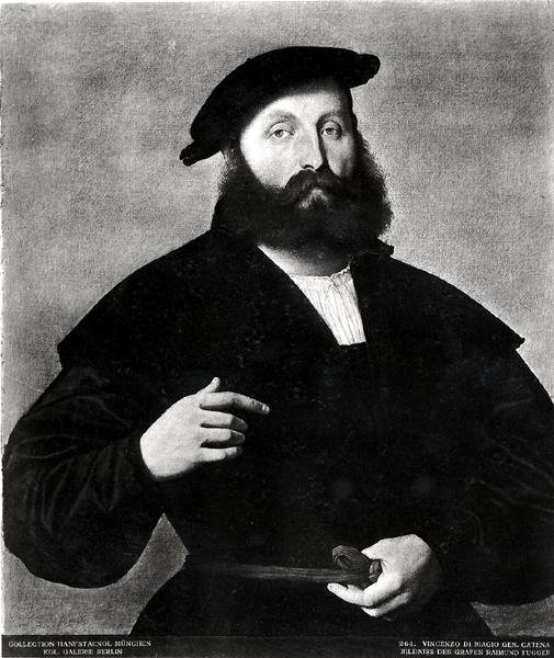 Portrait of Count Raimund Fugger by Vincenzo di Biagio Catena