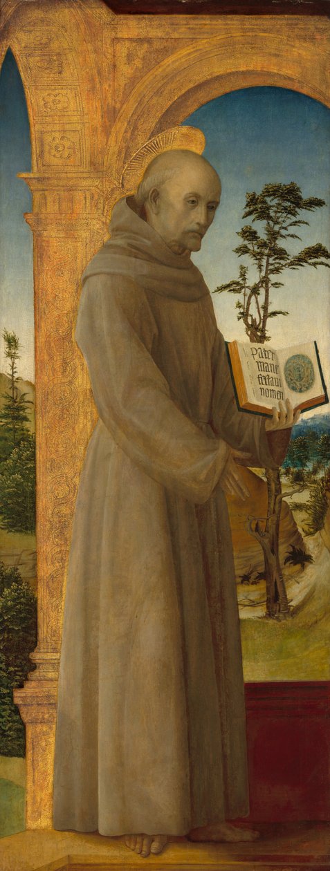 Saint Bernardino of Siena by Vincenzo Foppa