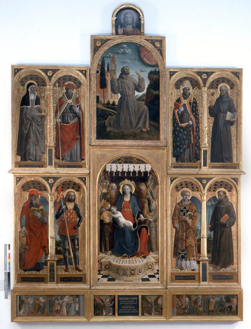 The Grazie Polyptych by Vincenzo Foppa